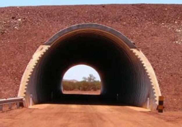 Corrugated Steel Pipe Arch