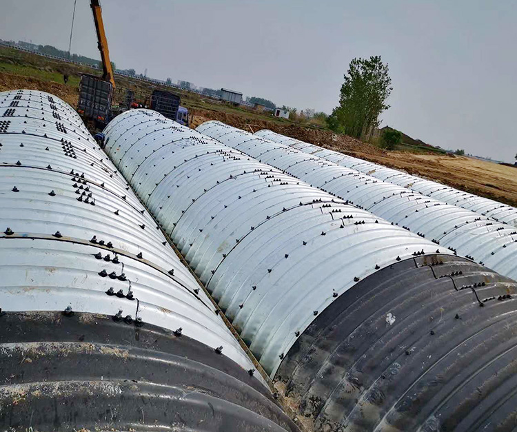 Corrugated steel pipe