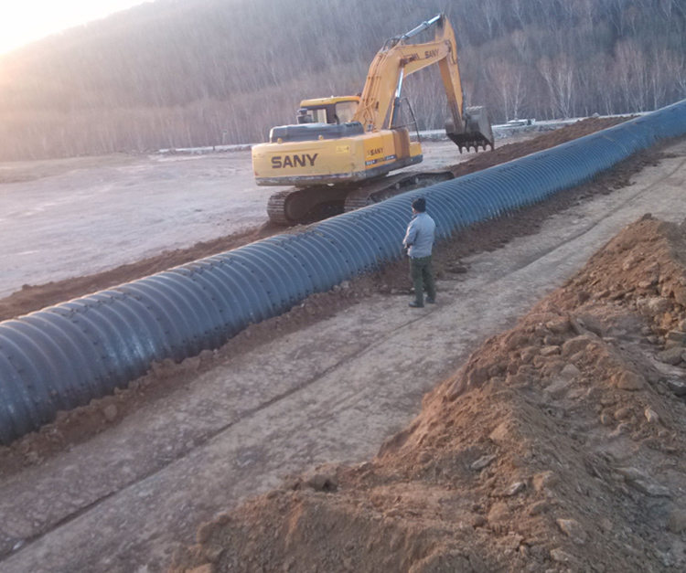 Riveted Corrugated Steel Pipe Riveted Corrugated Steel Pipe