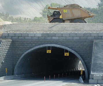 Corrugated Steel Arch Under Heavy Truck Load