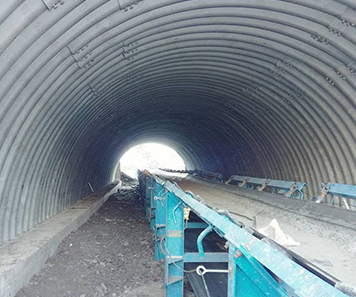 Corrugated Steel Arch Protection of Coal Conveyor