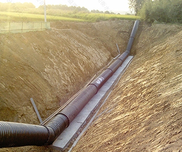 Corrugated Steel Inverted Siphon Pipe For Irrigation